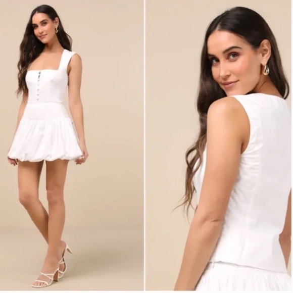 LULUS Mystery ***BRIDAL BUNDLE*** Shower Honeymoon Bachelorette Reception Elope - Picture 11 of 16